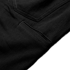 WorkHorse Stretch Canvas Short - Pure Black