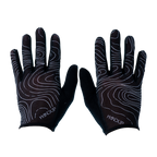 Summer LITE Gloves - Topo Map Black