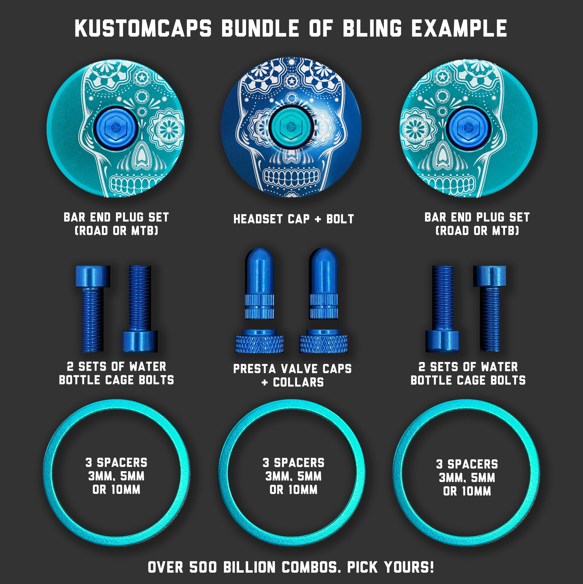 The KustomCaps Bundle of Bling