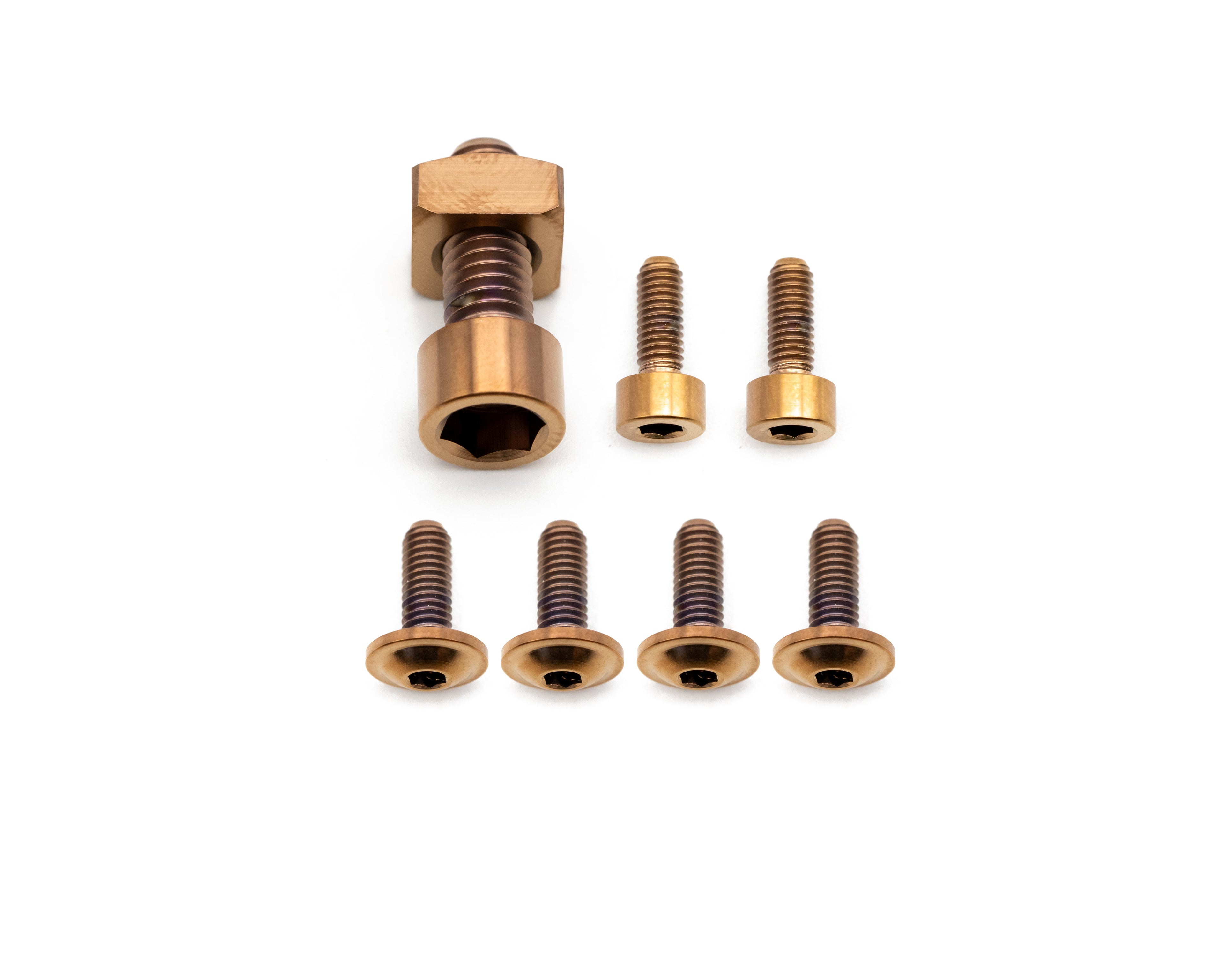 Fox Fork Titanium Bolt Kit
