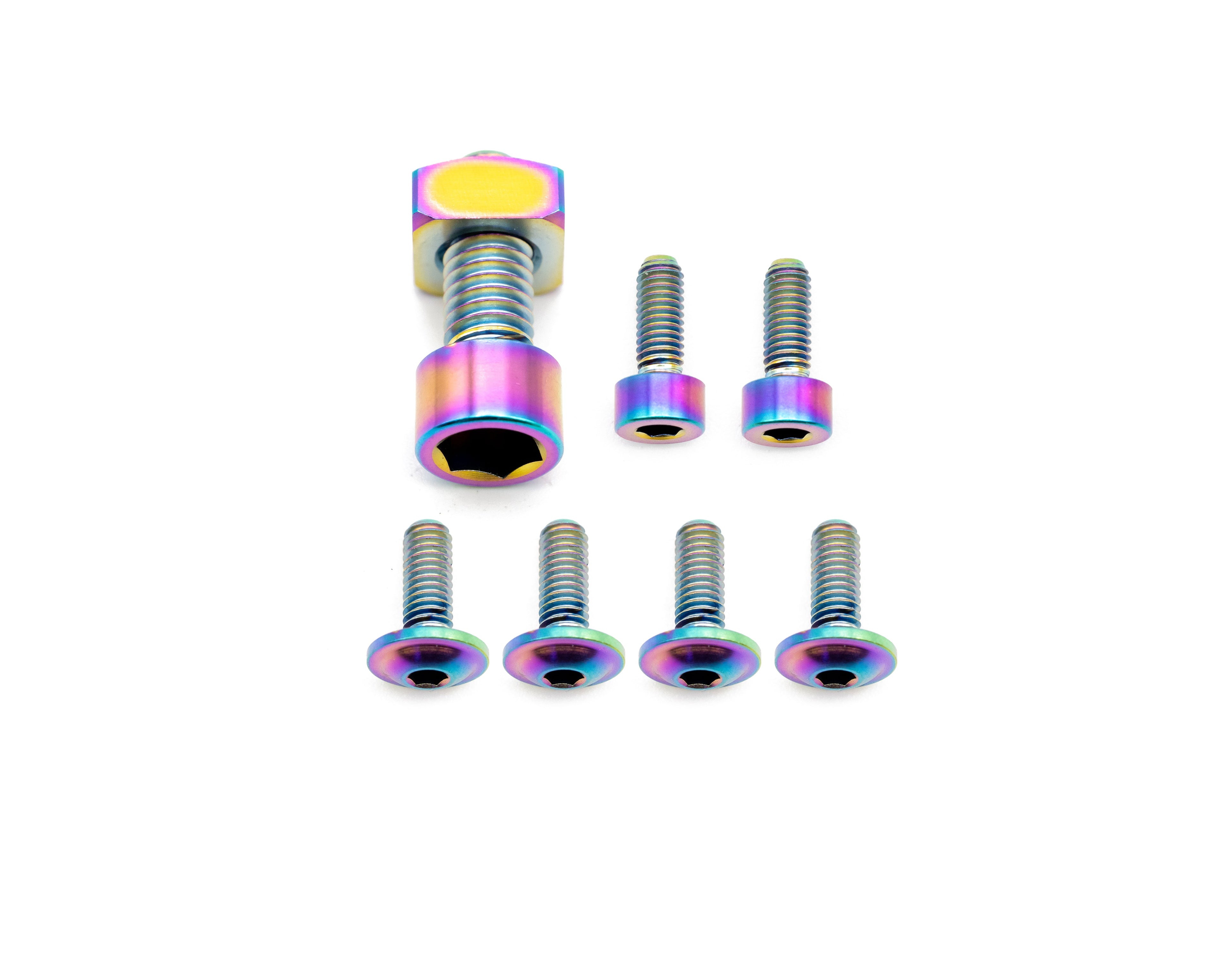 Fox Fork Titanium Bolt Kit