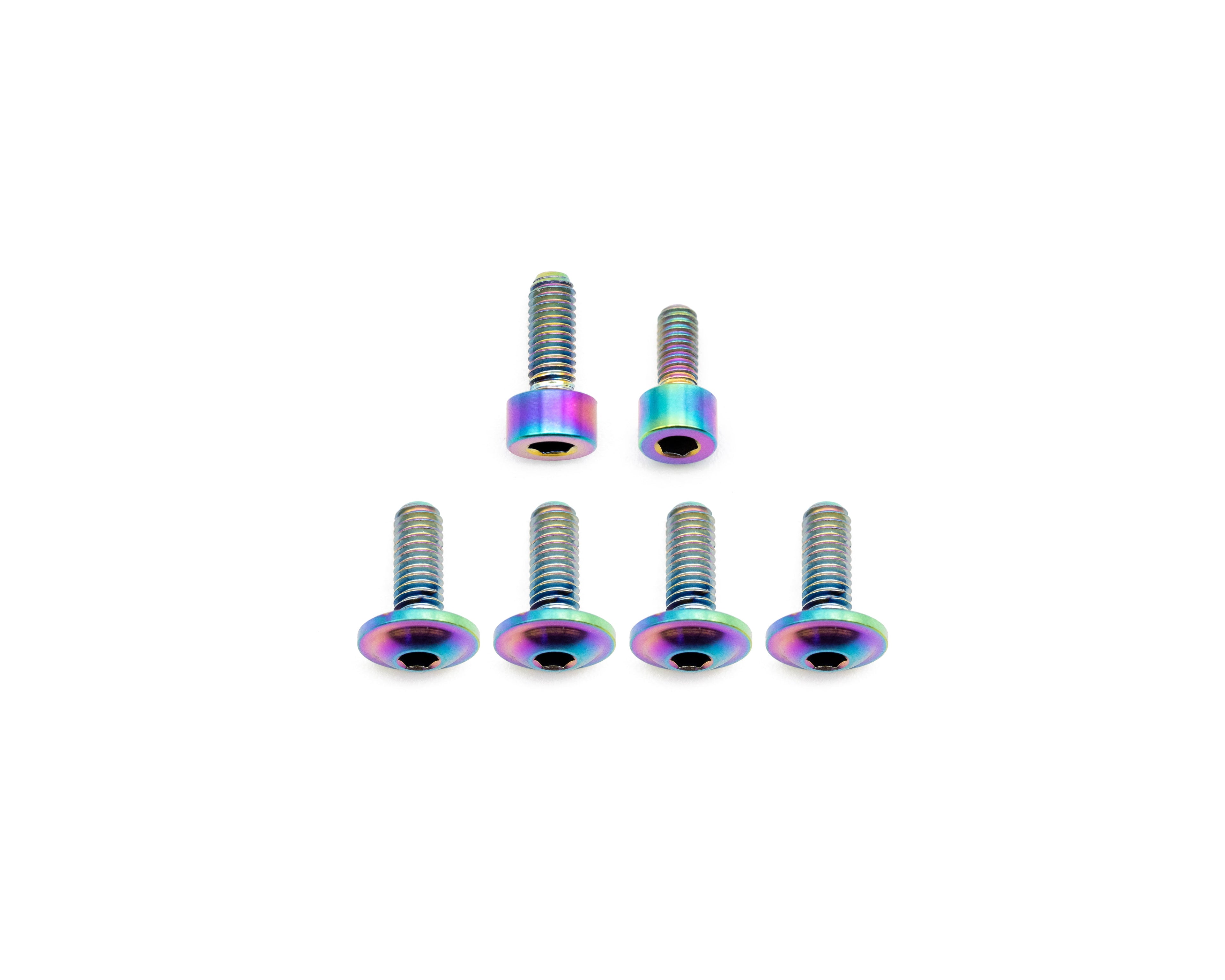 Fox Fork Titanium Bolt Kit