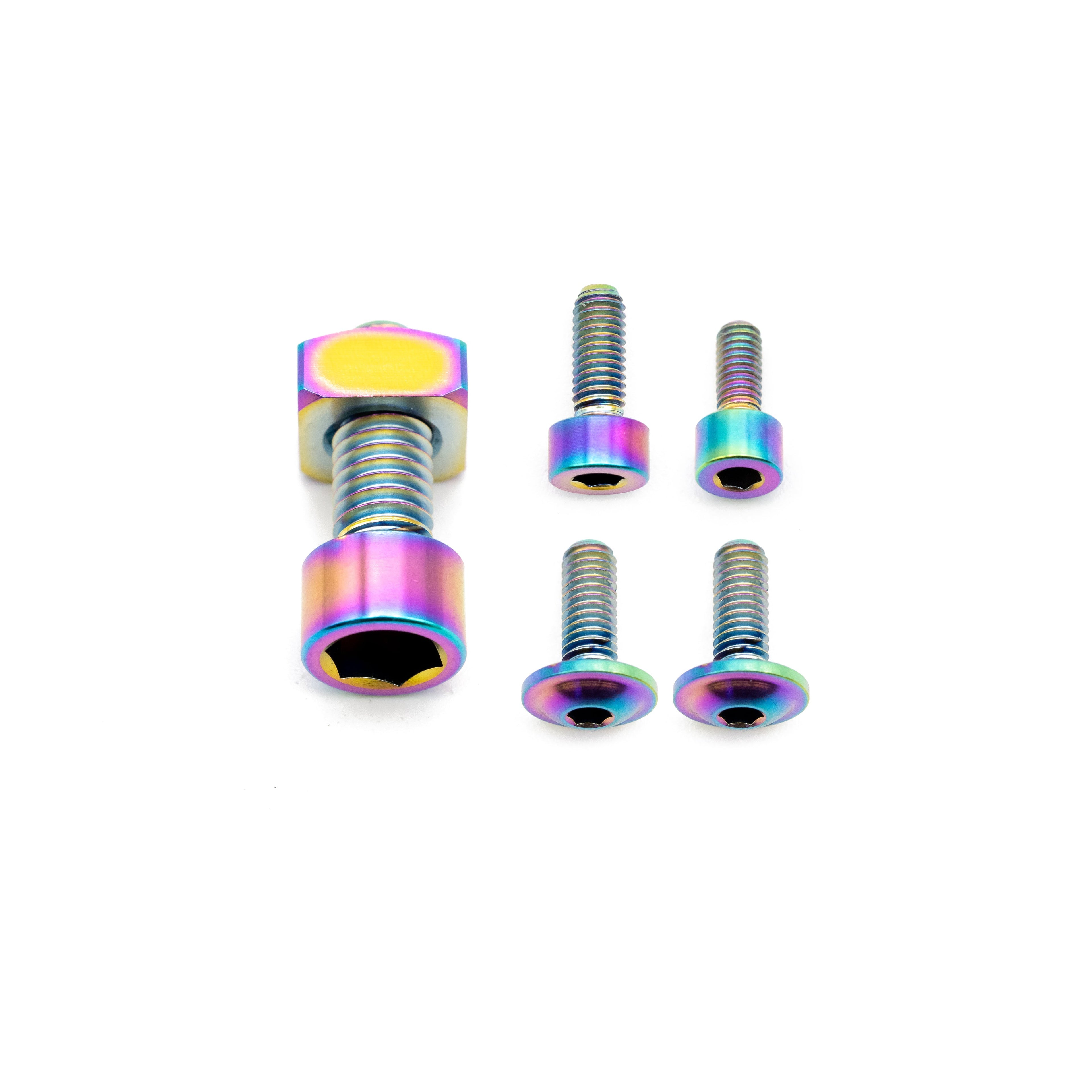 Fox Fork Titanium Bolt Kit