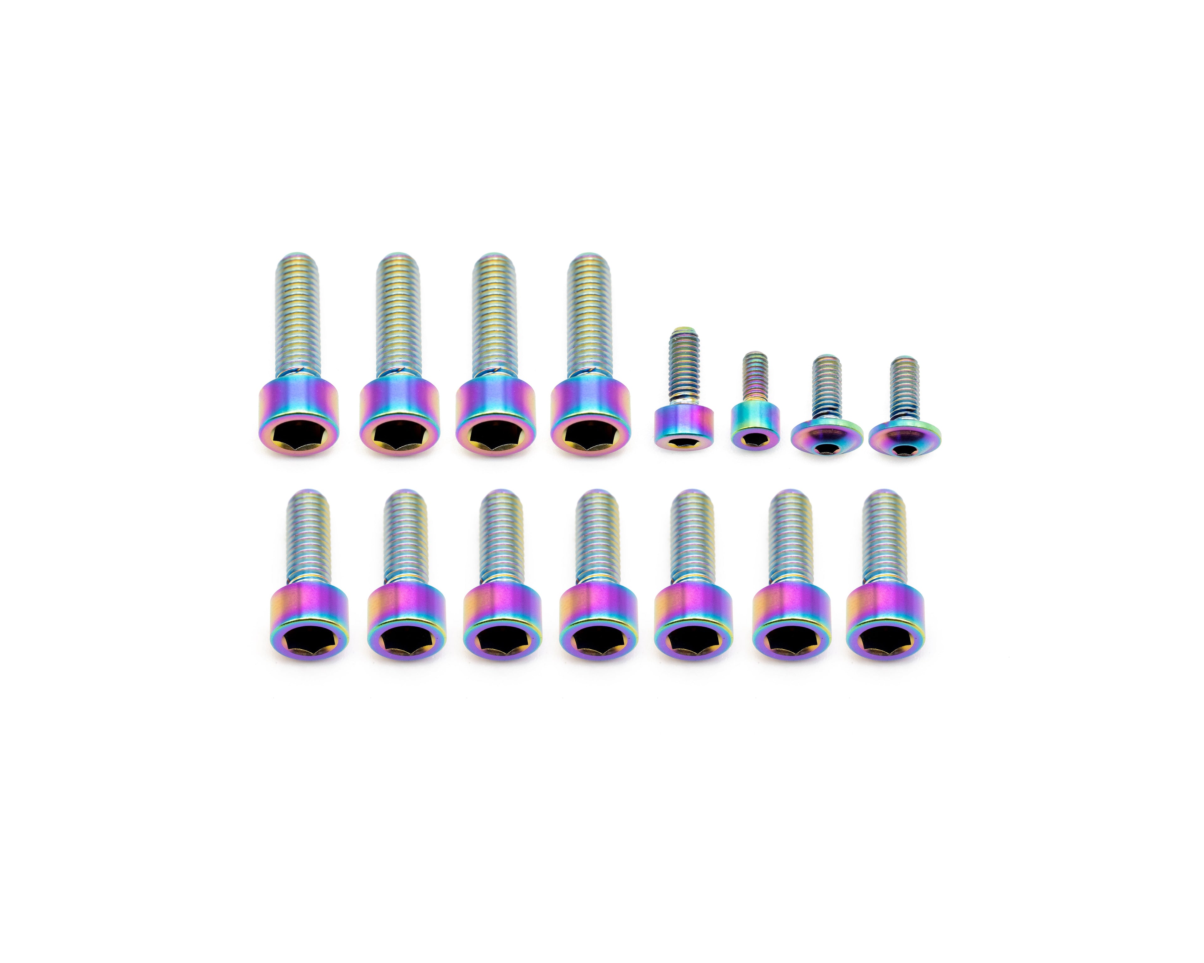 Fox Fork Titanium Bolt Kit