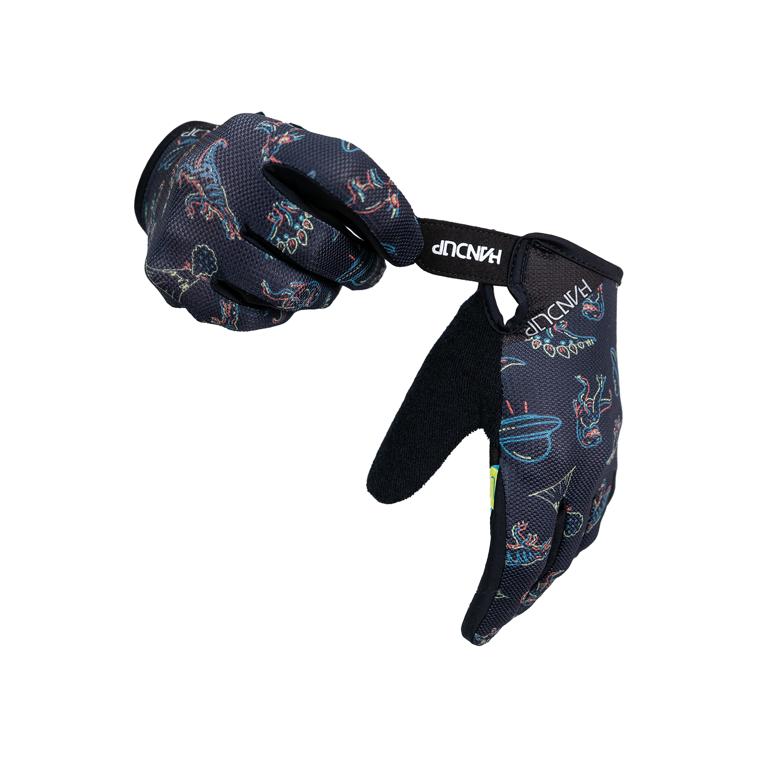 Youth Gloves - UFO Dinos