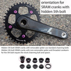110 BCD Gravel / CX / Road Chainrings - Raw Silver