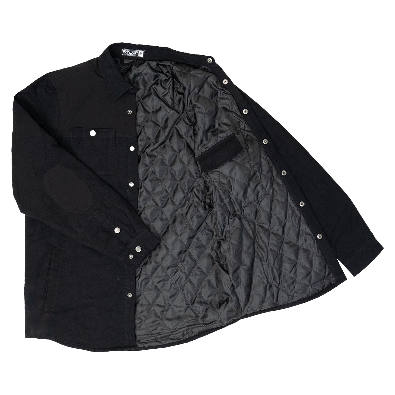 Flannel Jacket - Black on Black