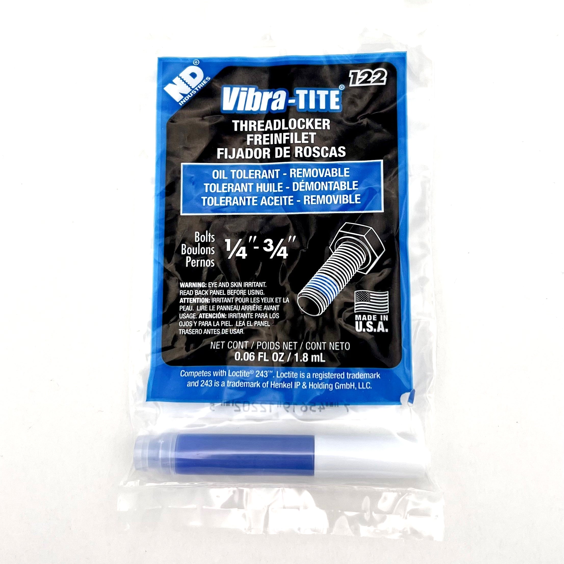 Vibra-TITE 122 Threadlocker