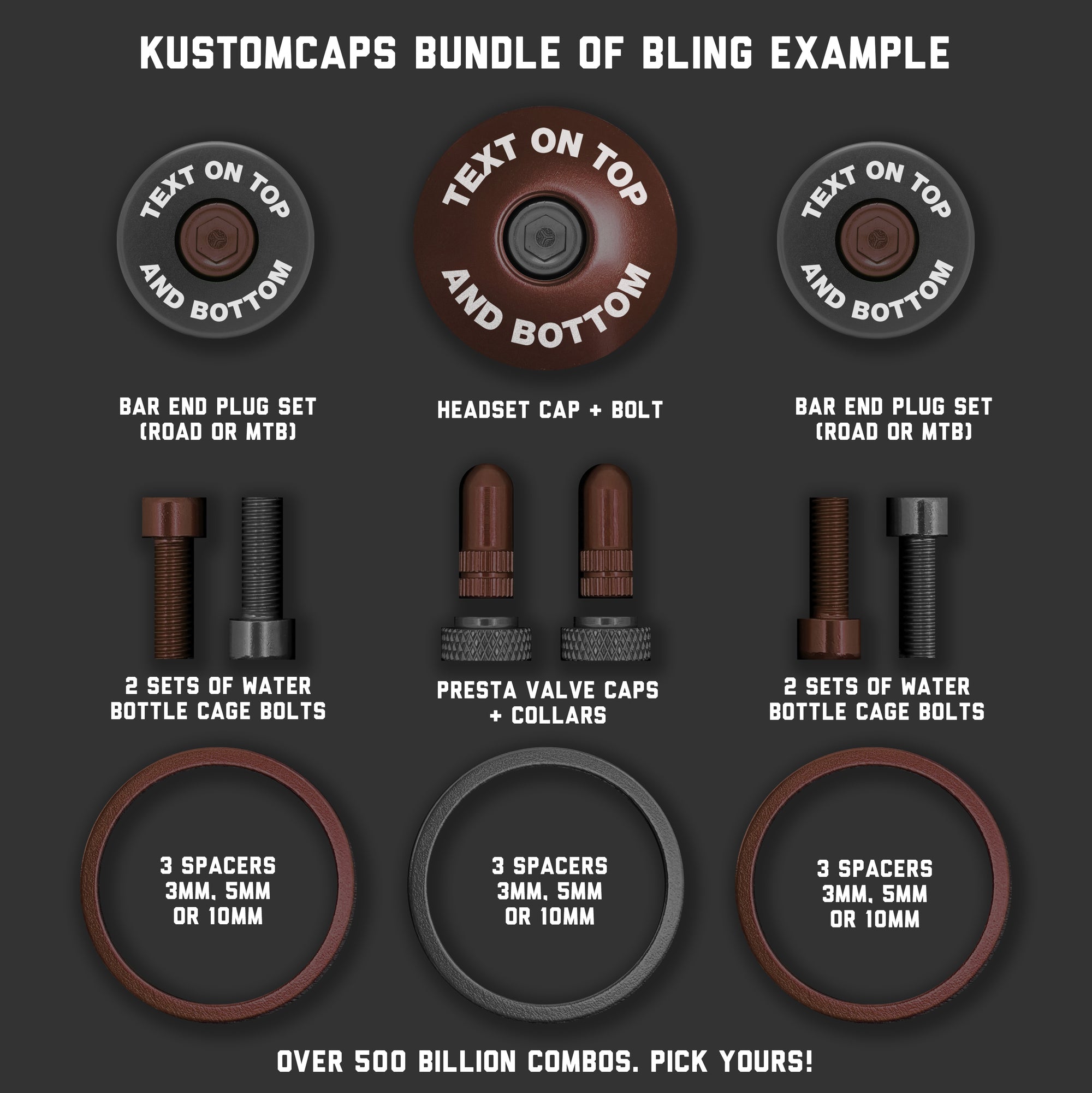 The KustomCaps Bundle of Bling