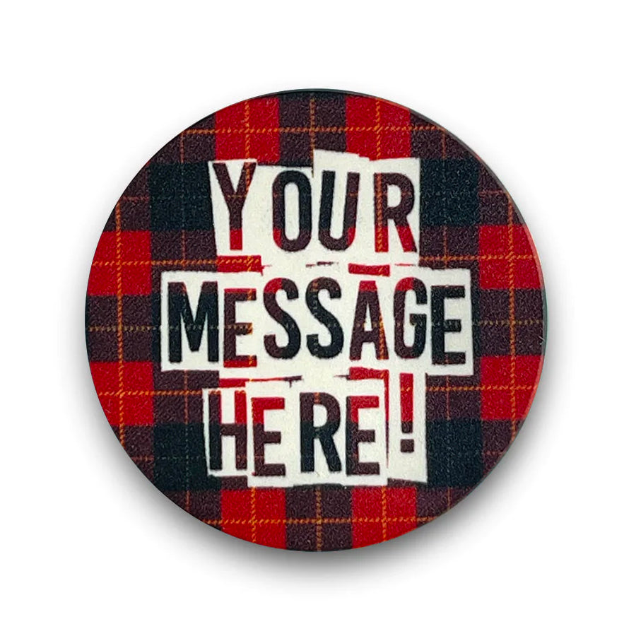 The Tartan -  Golf Ball Marker