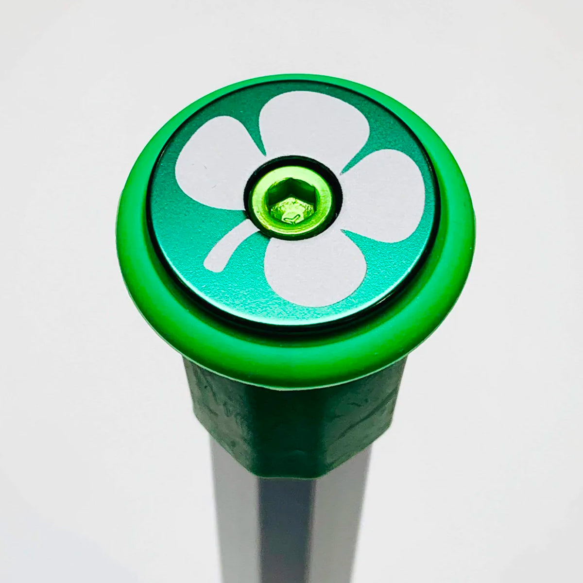 Four Leaf Clover Lacrosse End Cap