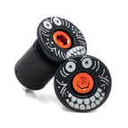 Happy/Sad Bicycle Bar End Plugs