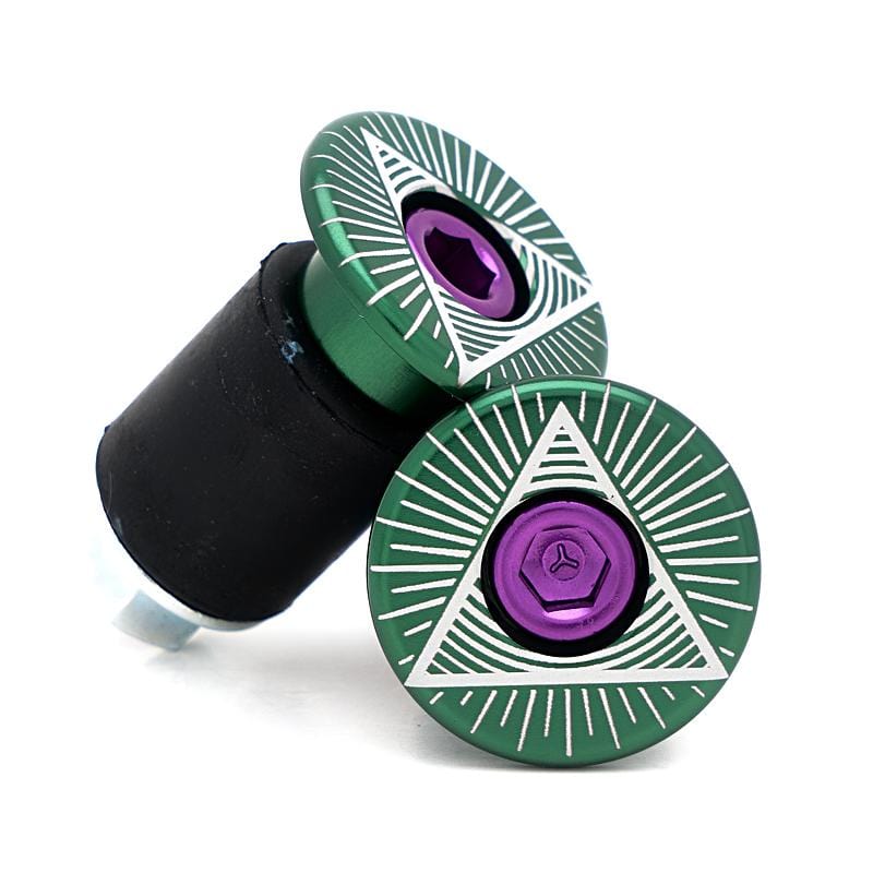 Illuminati Bicycle Bar End Plugs