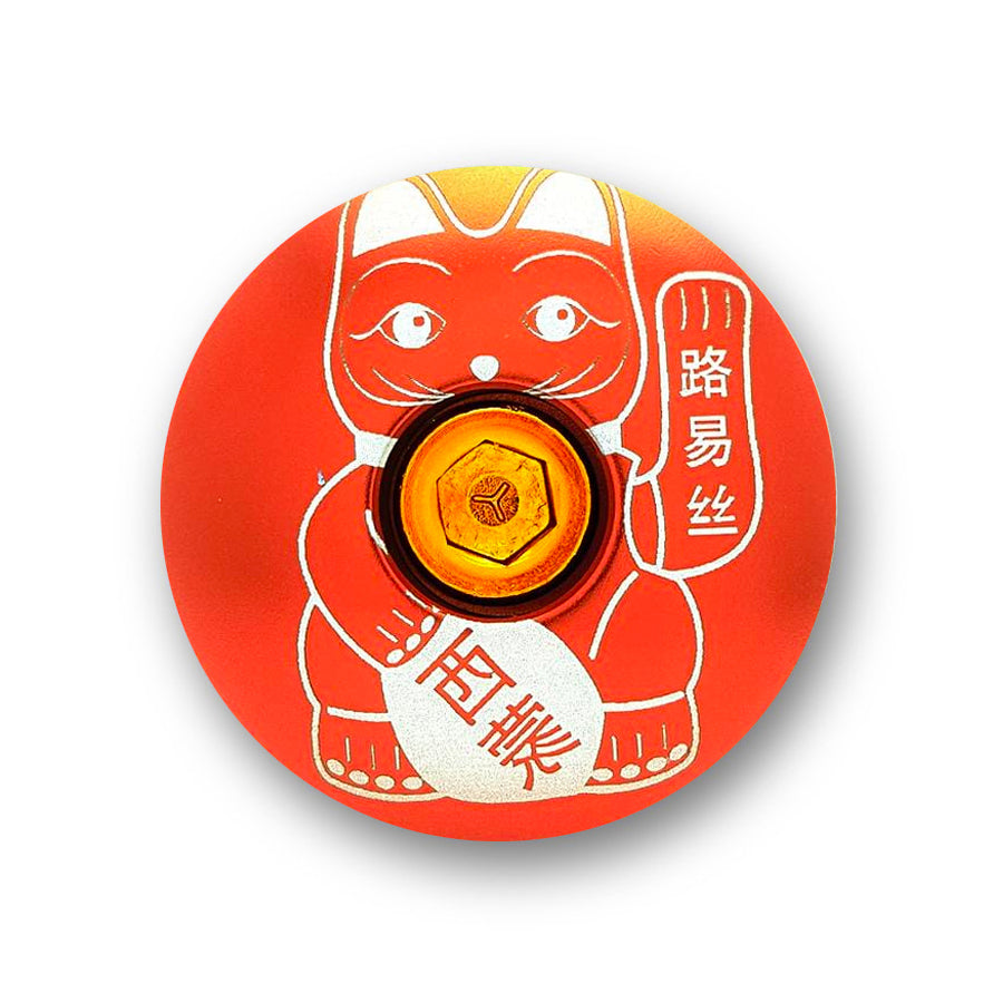 Lucky Cat Bicycle Headset Cap