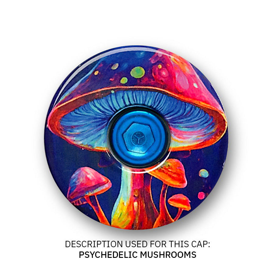 AI Artist Kustom Bicycle Headset Cap