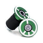 Peace Sign Bicycle Bar End Plugs
