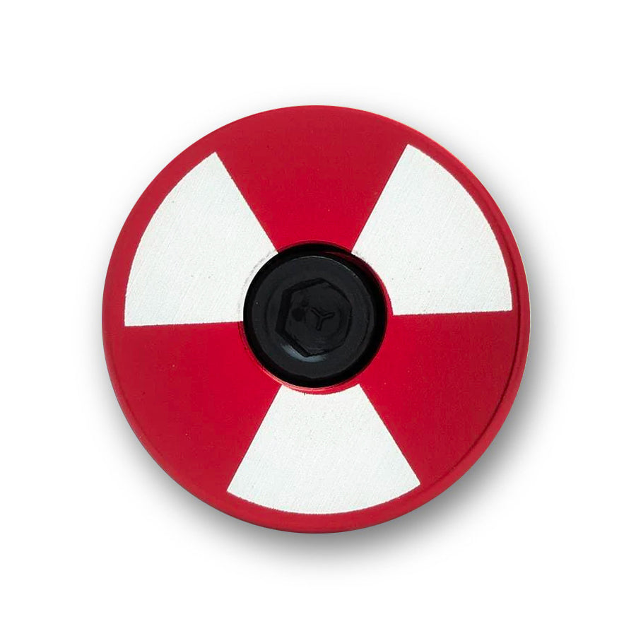 Radioactive Symbol Bicycle Headset Cap