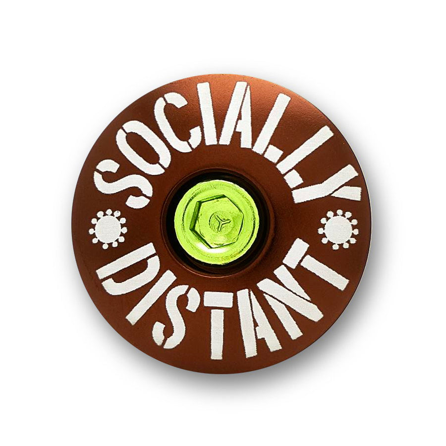 Socially Distant Bicycle Headset Cap