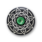 Starburst Mandala Bicycle Headset Cap