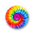 Tie Dye Bicycle Headset Cap