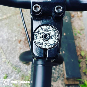 Multi Skulls Bicycle Headset Cap
