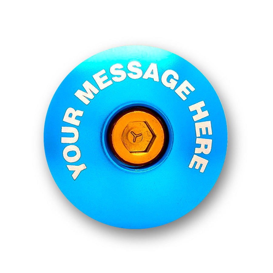 Your Message Here Bicycle Headset Cap